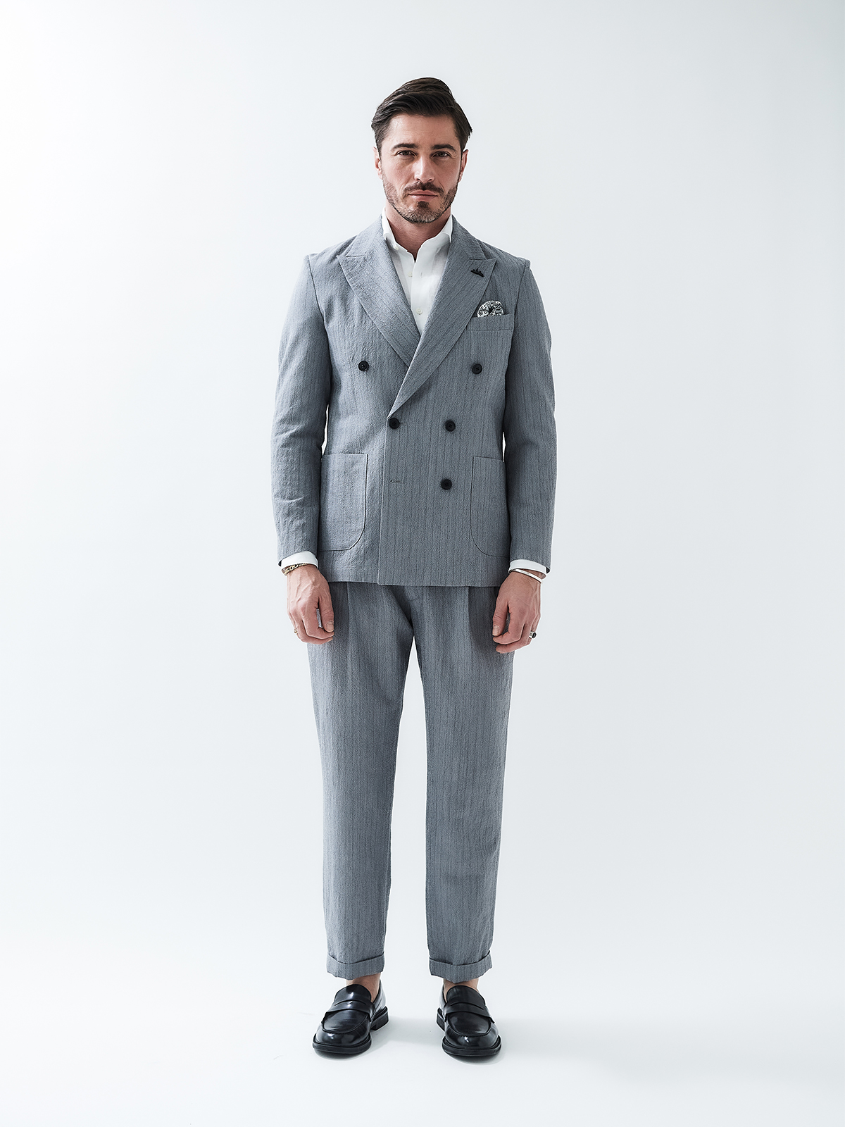 アルティザンサマーモヘアセットアップの仮画像